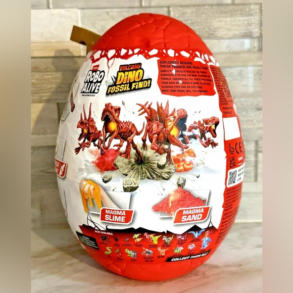 Zuru Robo Alive Volcano Dino Fossil Find Real Life Robotic Pet Dig and Build - Picture 3 of 5